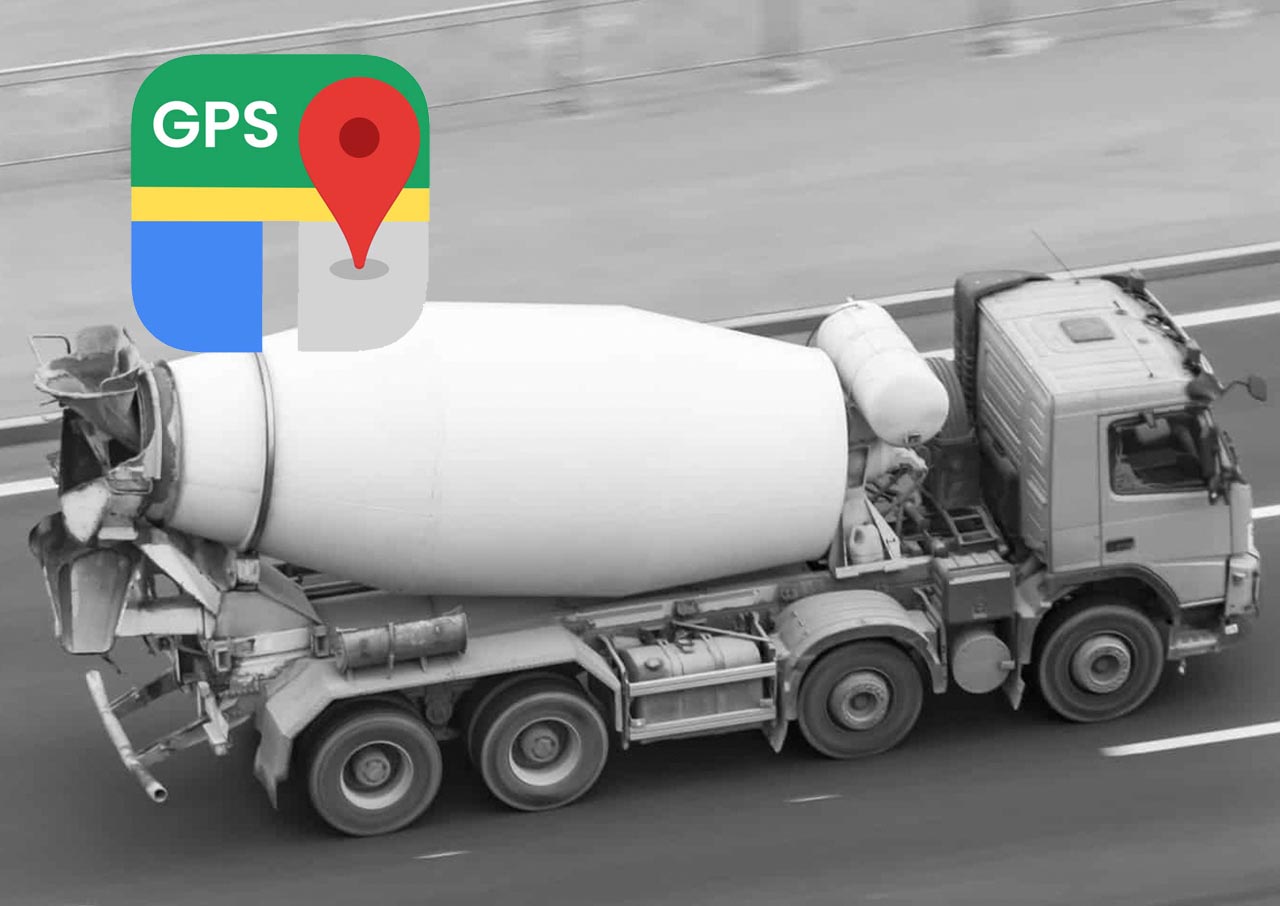 GPS-контроль за бетоновозом