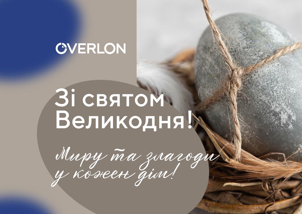 Зі святом Великодня