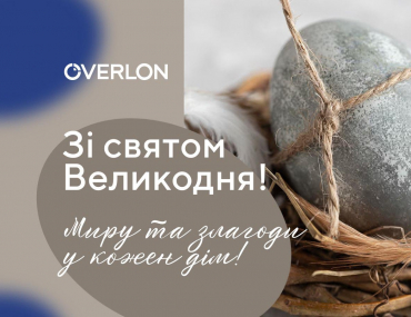Зі святом Великодня